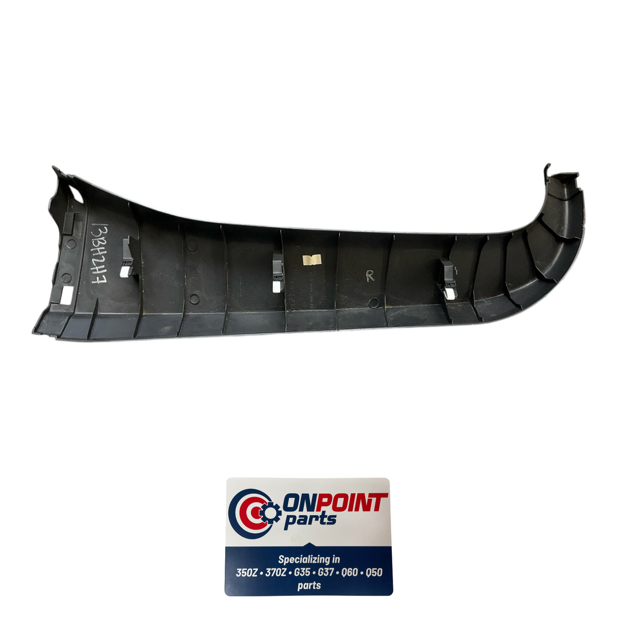 09-20 Nissan 370Z Right Rear Lower Hatch Lid Latch Panel Trim 909021Ea0A Oem H2H
