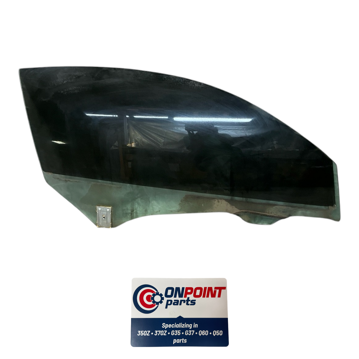08-15 Infiniti G37 Passenger Front Coupe Window Glass Oem Fyh