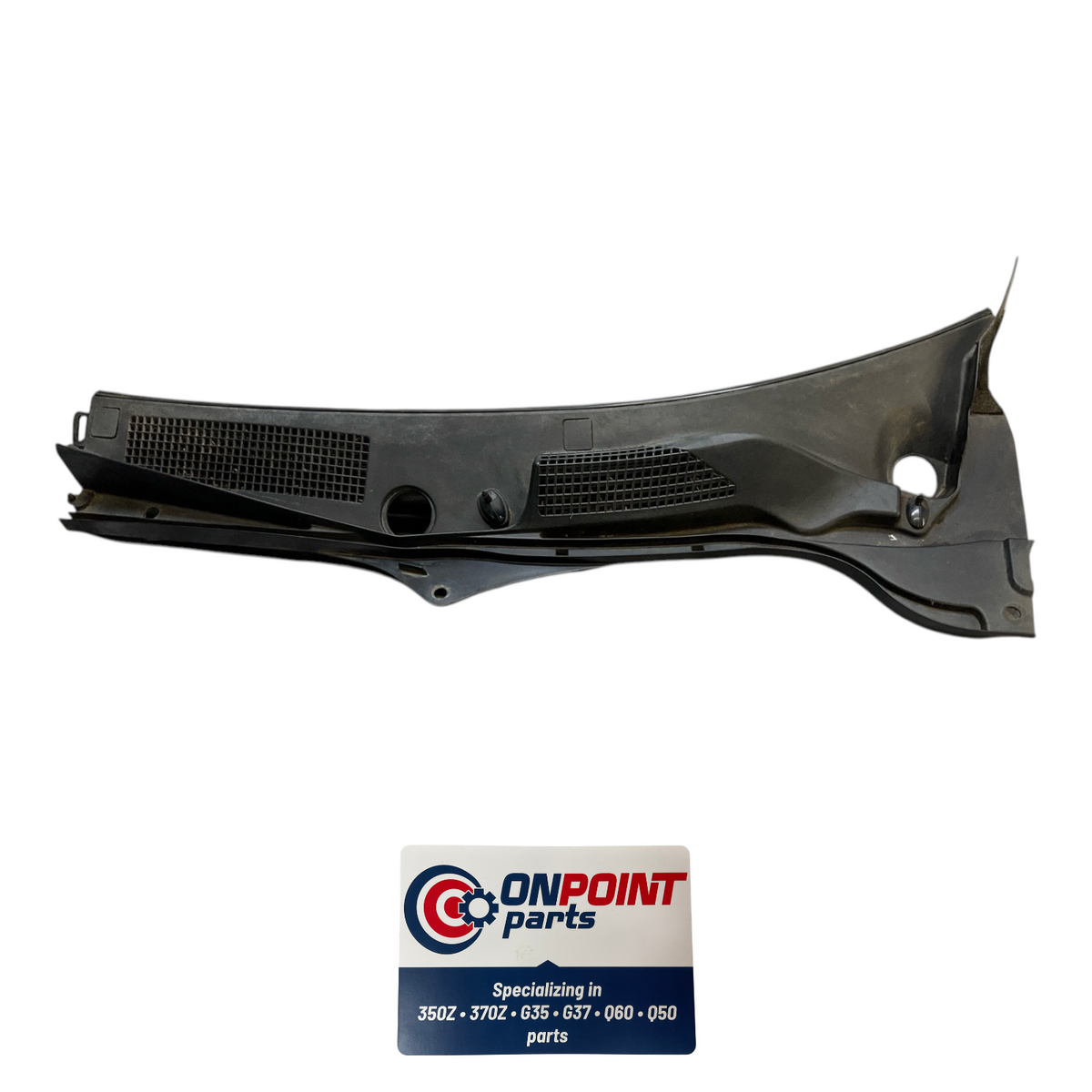 04-07 Infiniti G35 Front Windshield Cowl Wiper Cover Panel 66863Am61B Oem Hjh