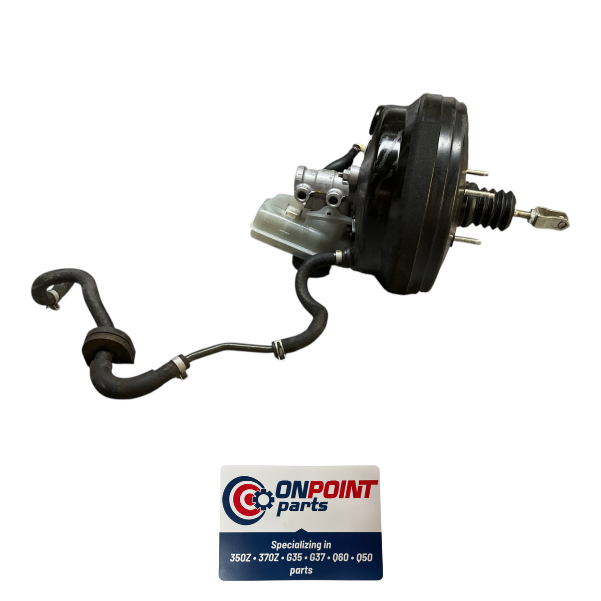 08-09 Infiniti G37 Driver Front Brake Booster D7210Ey02A Oem Fyh