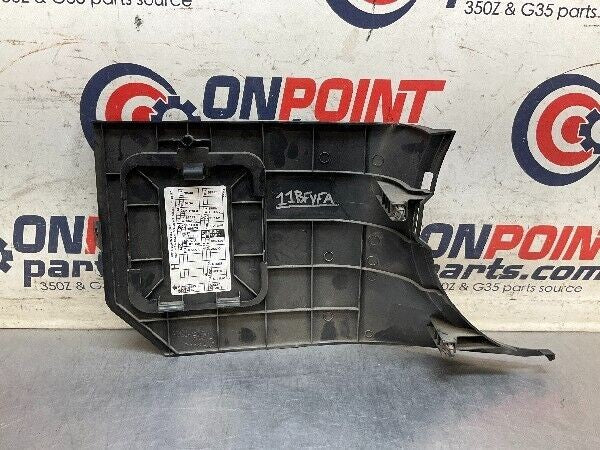 03-09 Nissan 350Z Driver Left Front Lower Kick Fuse Panel 66901CD000 OEM 11Bfyfa