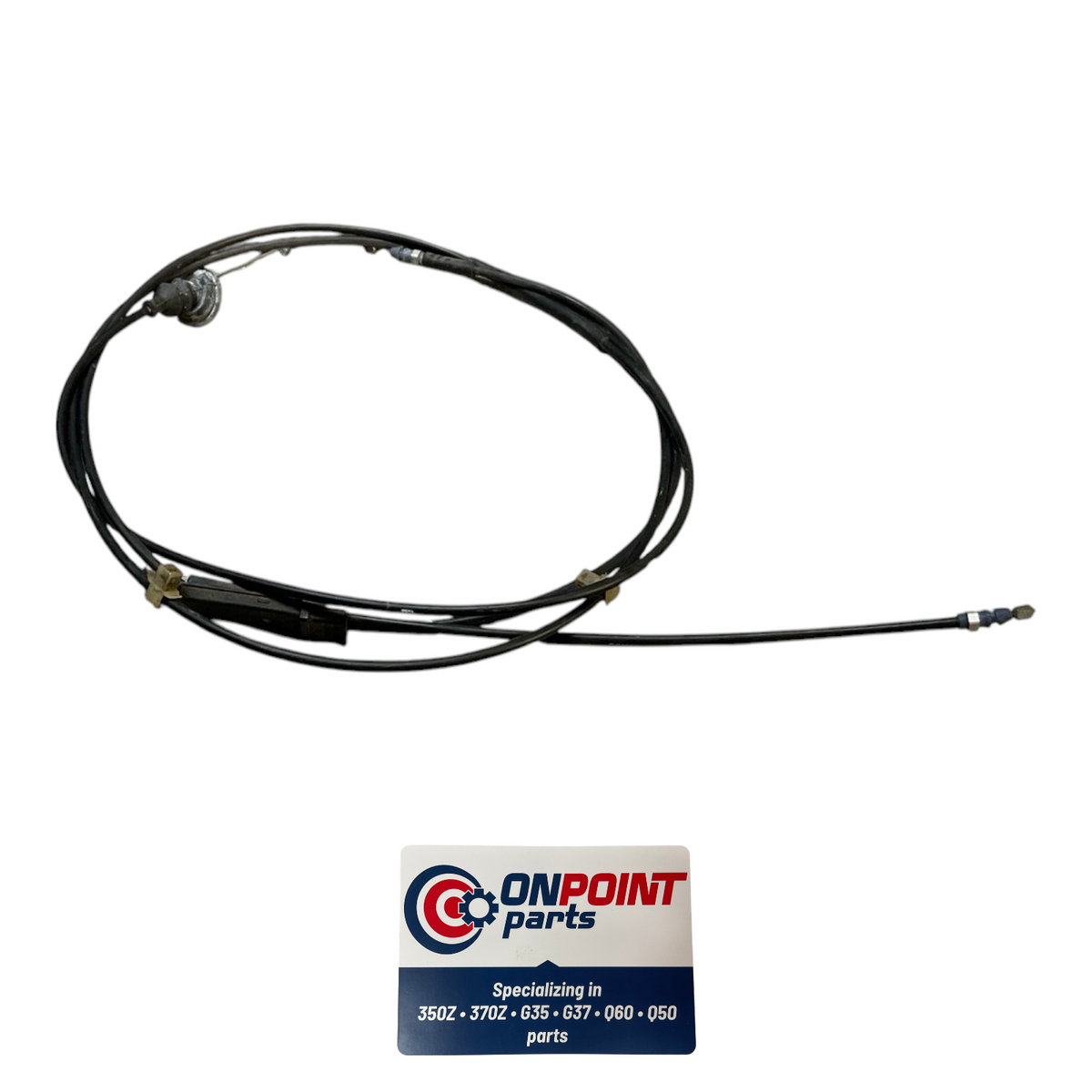 08-15 Infiniti G37 Q60 Front Hood Release Cable 65621Jk600 Oem Fyh