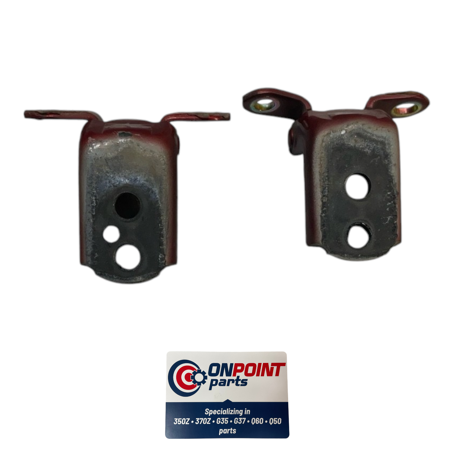 03-07 Infiniti G35 Passenger Front Door Hinges 80400Am800 Oem Edh