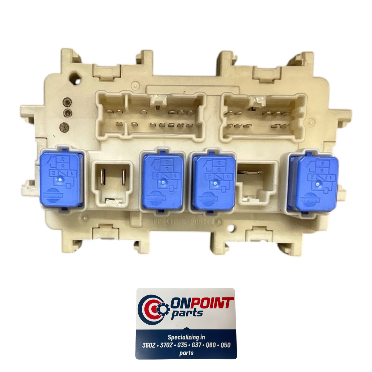 09-11 Nissan 370Z Front Under Dash Fuse Relay Cabin Junction 243501Bl0A Oem H2H