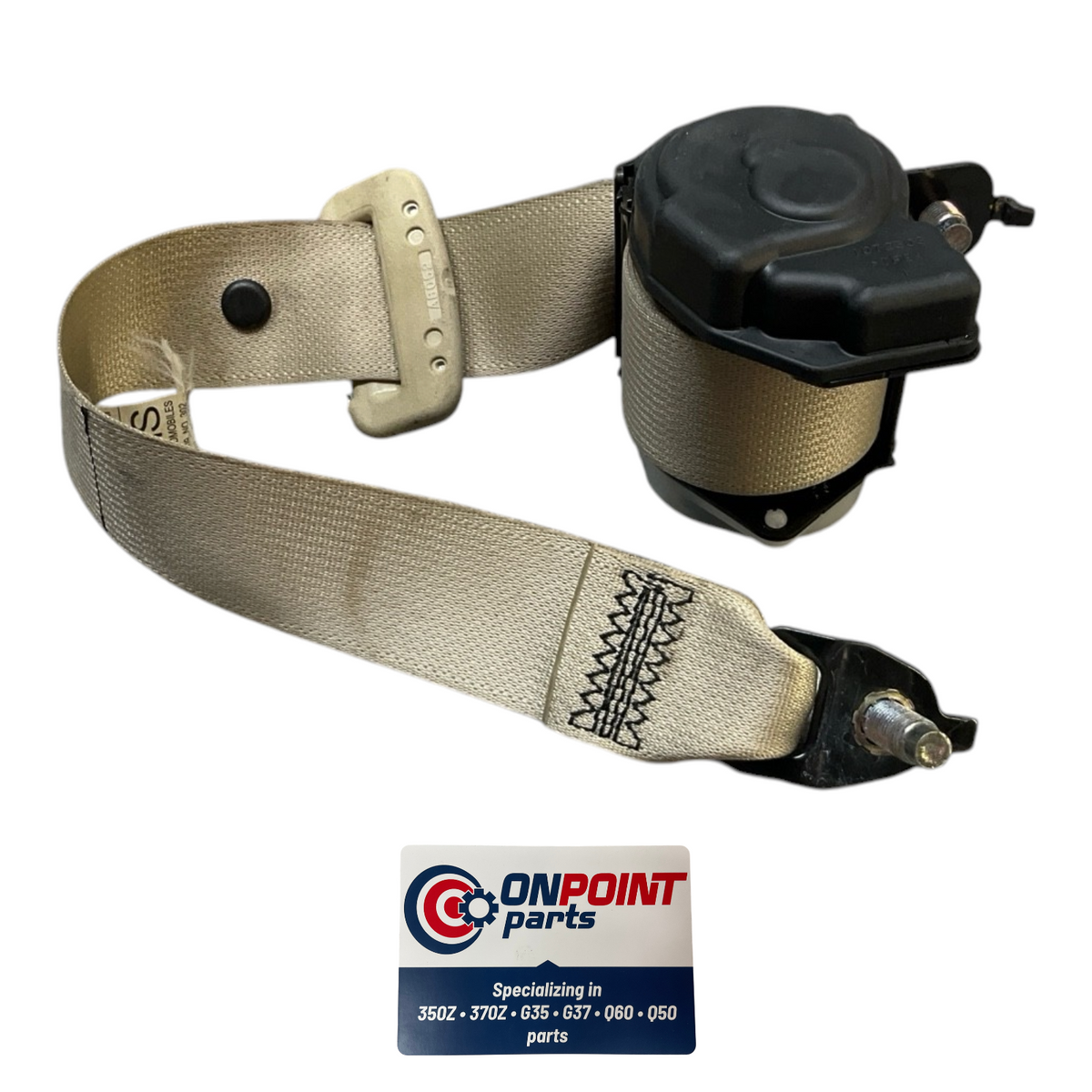 14-18 Infiniti Q50 Driver Rear Seat Belt Retractor 868854Hb0B Oem G0H