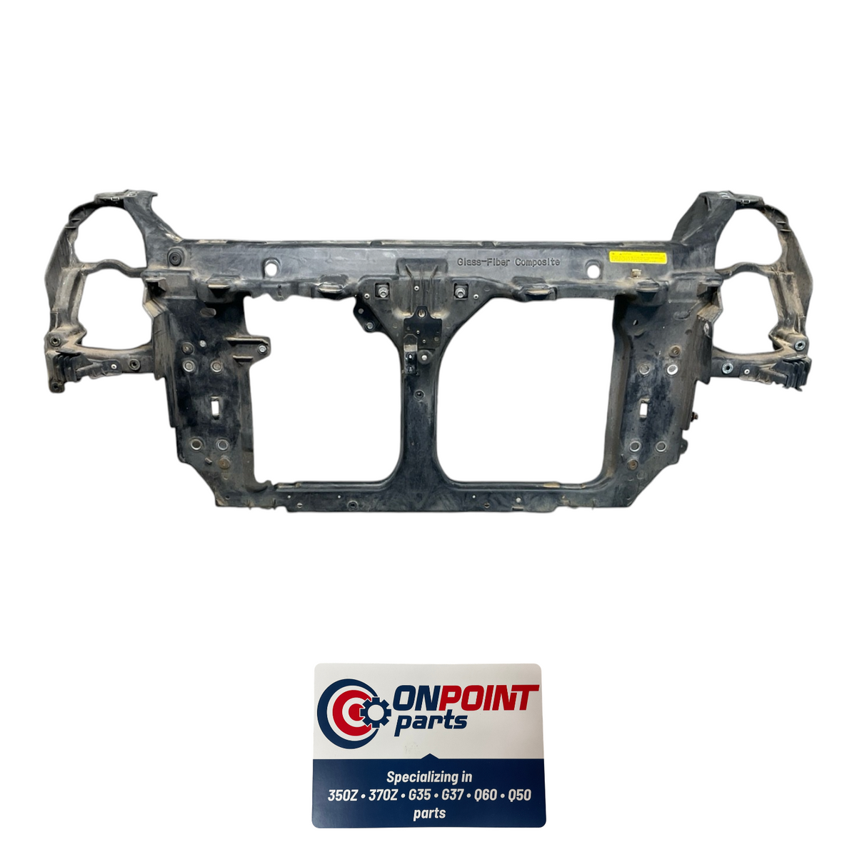 04-07 Infiniti G35 Coupe Front Radiator Core Support 62500Ac700 Oem Hjh