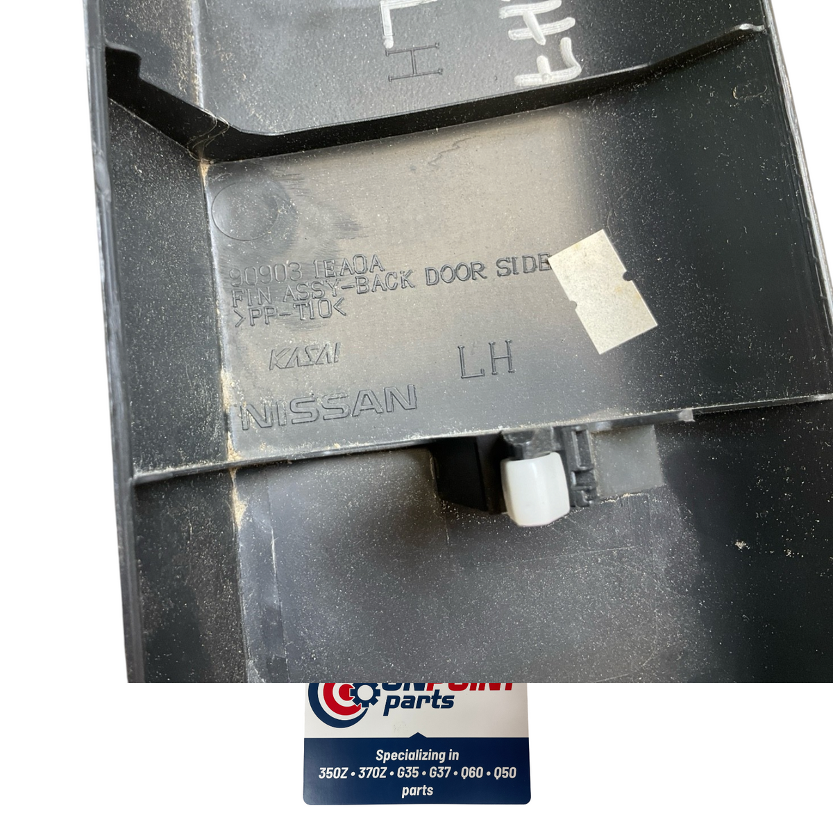 09-20 Nissan 370Z Driver Rear Coupe Trunk Finisher Panel 909031Ea0A Oem H2H