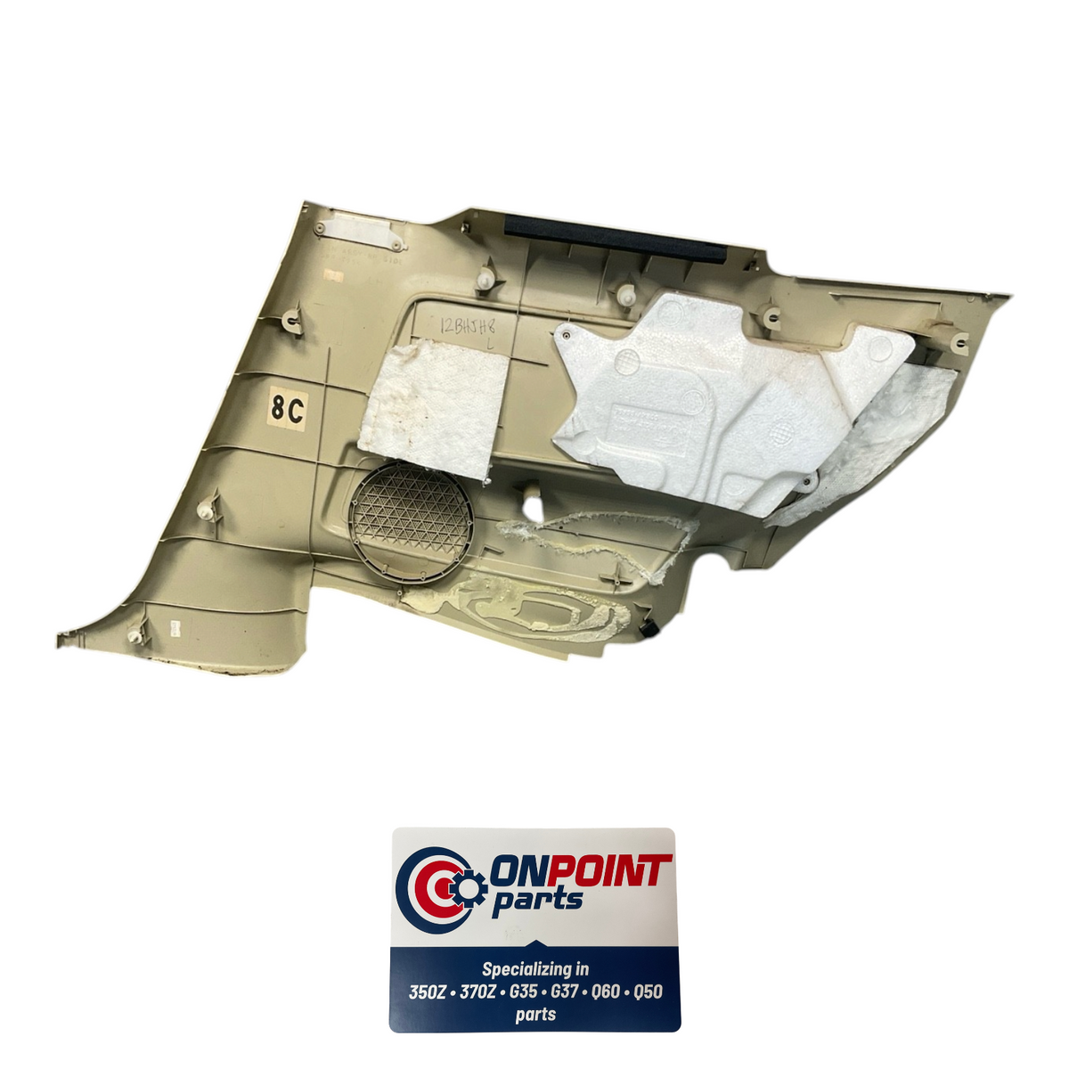 04-07 Infiniti G35 Driver Rear Rear Seat Side Trim 76901Ac803 Oem Hjh