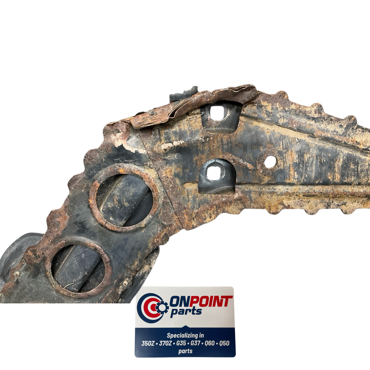 09-20 Nissan 370Z Rear W Brace Crossmember 748701Ea0A Oem H2H