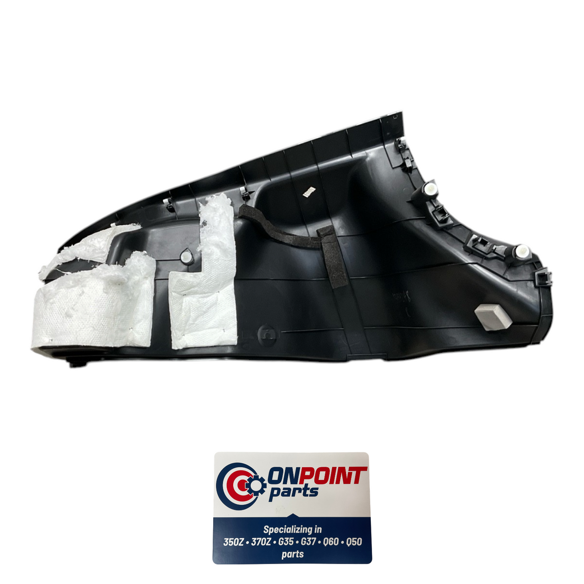 09-20 Nissan 370Z Passenger Rear Coupe Trunk Finisher Panel 849401Ea0A Oem H2H