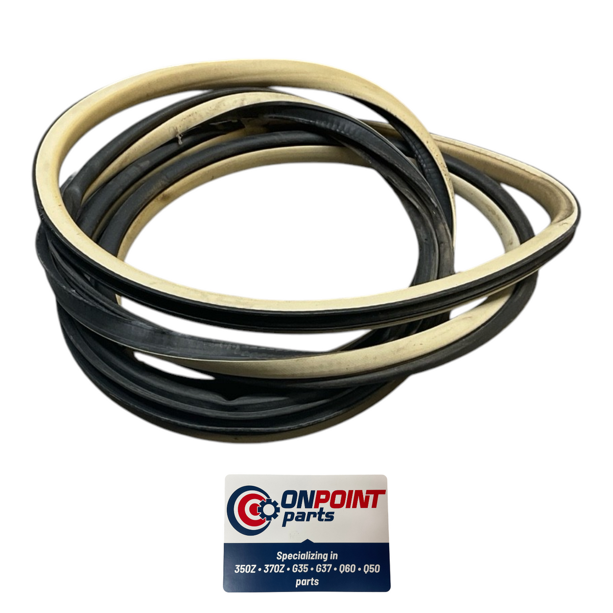 04-07 Infiniti G35 Right Front Coupe Door Frame Weatherstrip 76921Ac800 Oem Hjh