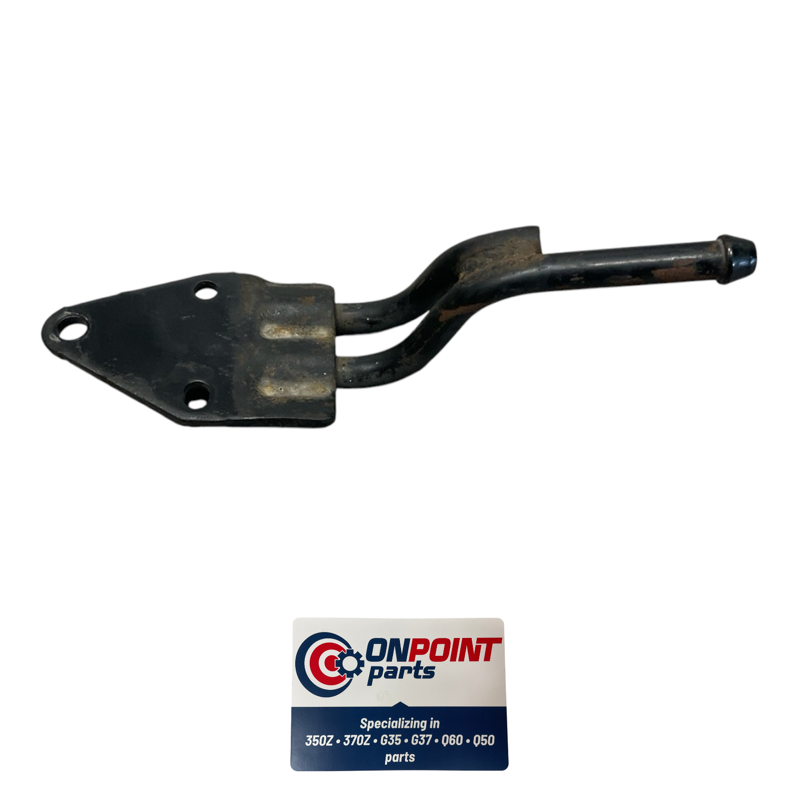 03-08 Nissan 350Z Driver Rear Exhaust Muffler Hanger Bracket 20742Cd000  Edh
