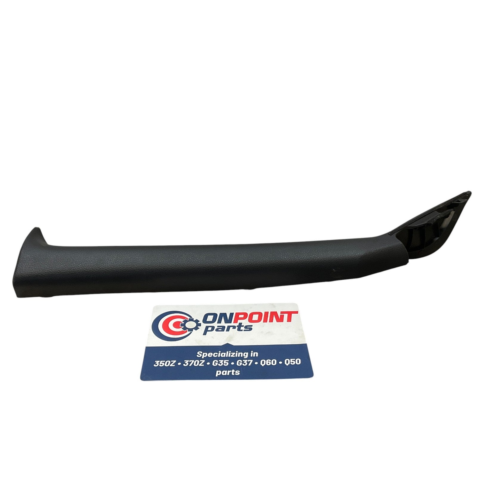 03-08 Nissan 350Z Coupe Front Driver Interior A Pillar Trim Black 76912CD000 OEM