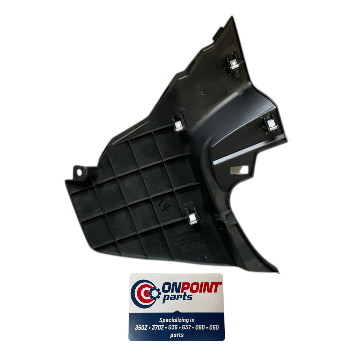 09-20 Nissan 370Z Passenger Front Center Console Knee Panel 689201Ea0A Oem H2H