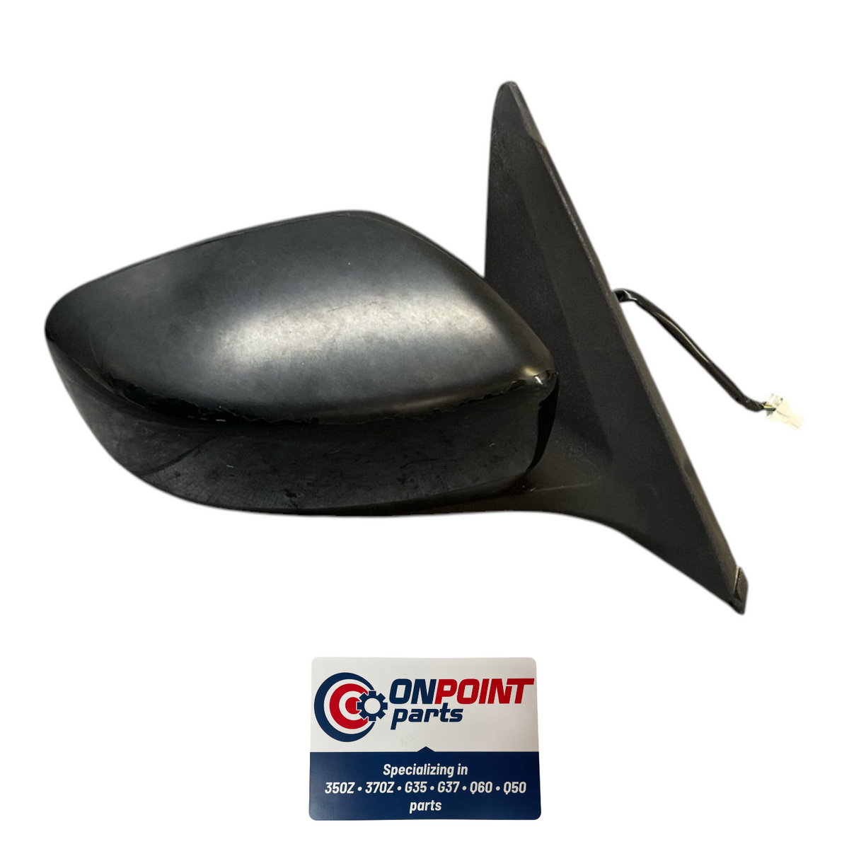 08-15 Infiniti G37 Passenger Front Power Side Mirror 96301Jk61B Oem Fyh