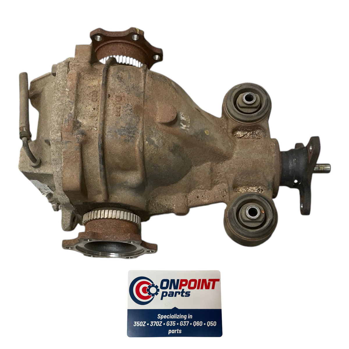 07-09 Infiniti G37 Rear Open 3.693 Automatic Differential 38301Eg56A Oem Fyh