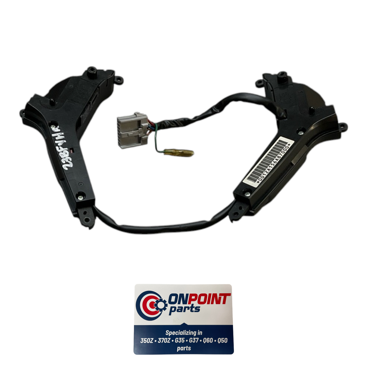 08-17 Infiniti G37 Q60 Steering Wheel Radio Cruise Controls 25550Jk15A Oem Fyh