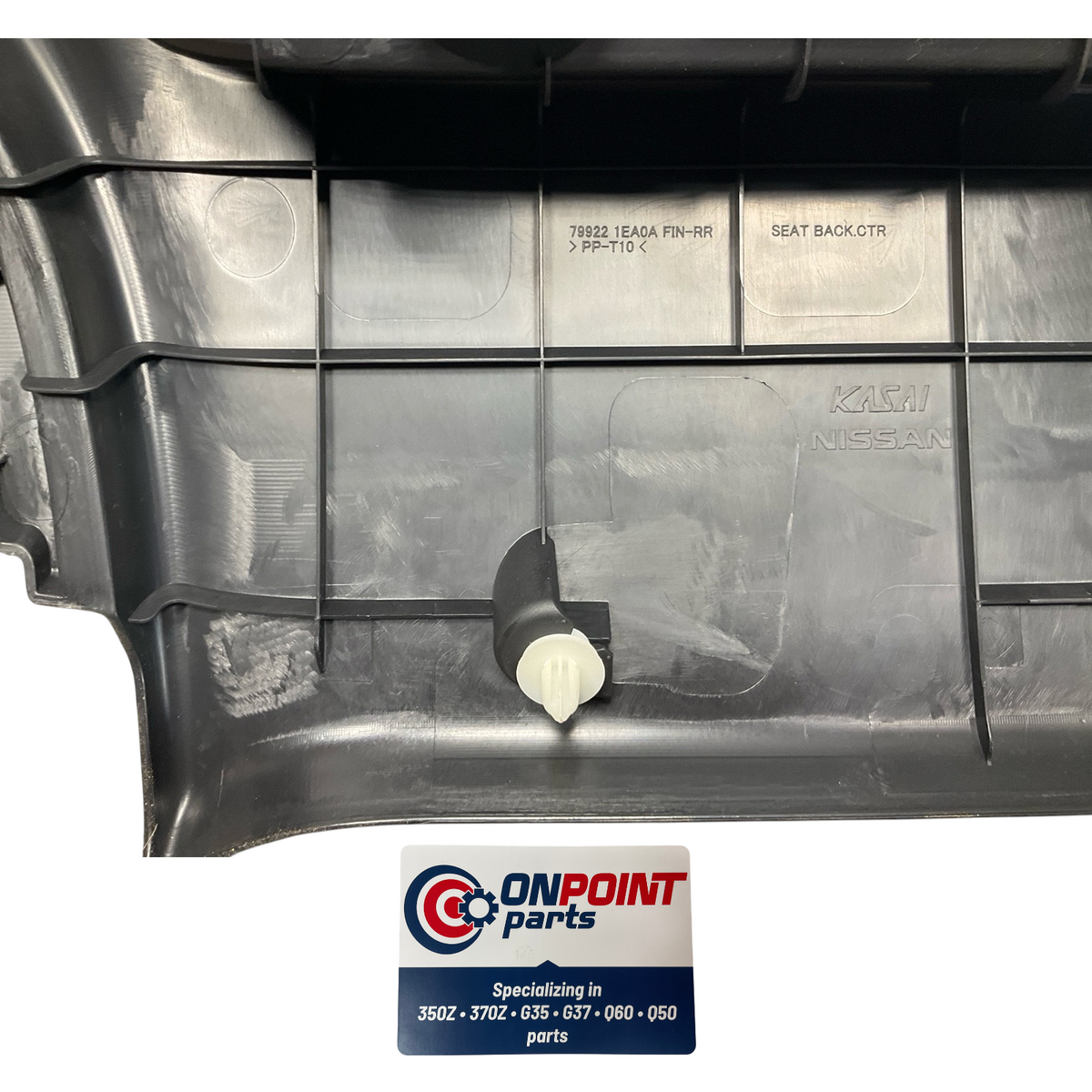 09-20 Nissan 370Z Coupe Rear Cargo Trunk Finisher Panel Trim 799221Ea0A Oem H2H