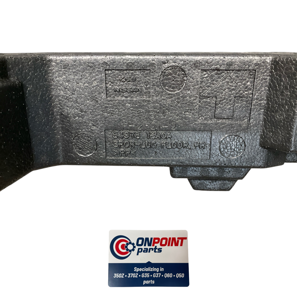 09-20 Nissan 370Z Rear Luggage Floor Spacer Foam 849781Ea0A Oem H2H
