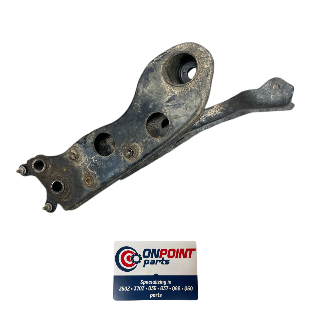 09-20 Nissan 370Z Driver Rear Frame Mount Stay Brace Bracket 55452Eh100 Oem H2H