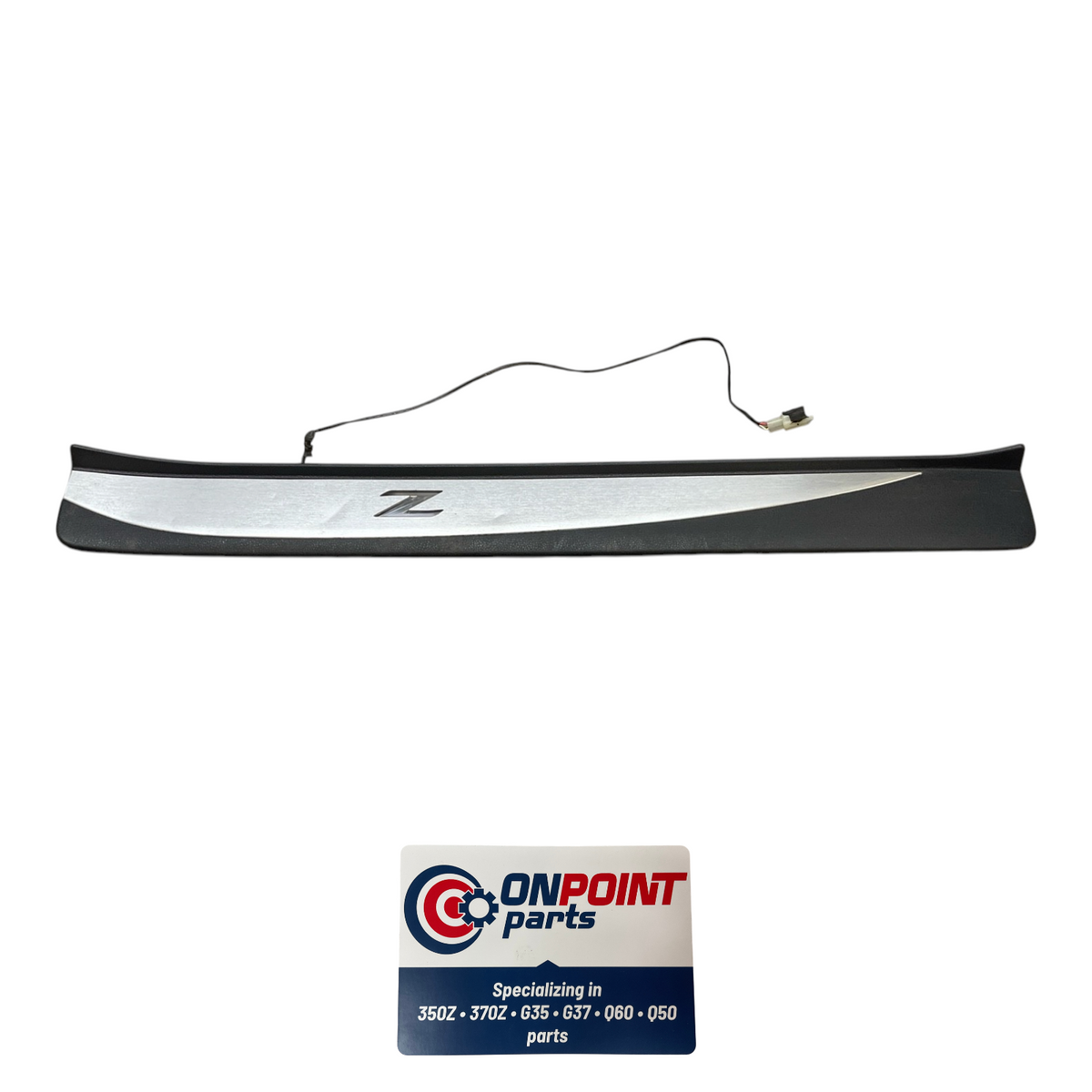09-20 Nissan 370Z Right Fr Coupe Door Light Sill Scuff Plate 769B01Ea0A Oem H2H