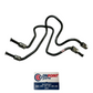 14-16 Infiniti Q50 Driver Front Brake Lines 462504Ga7A Oem G0H