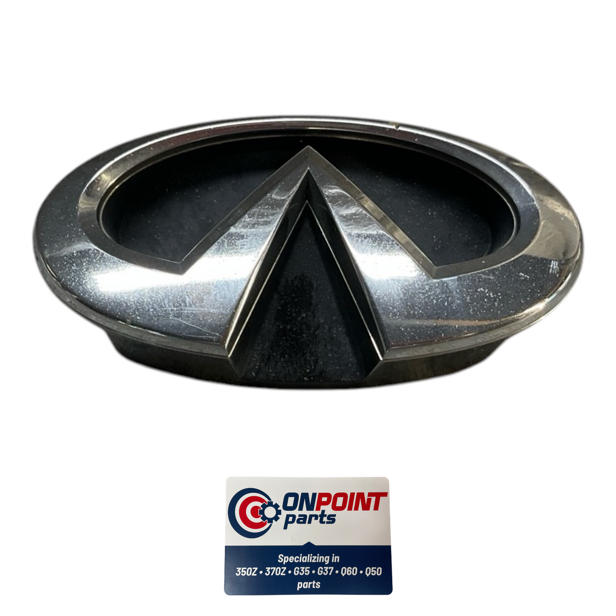 08-15 Infiniti G37 Coupe Front Grille Emblem Ornament 62890Jl00A Oem Fyh