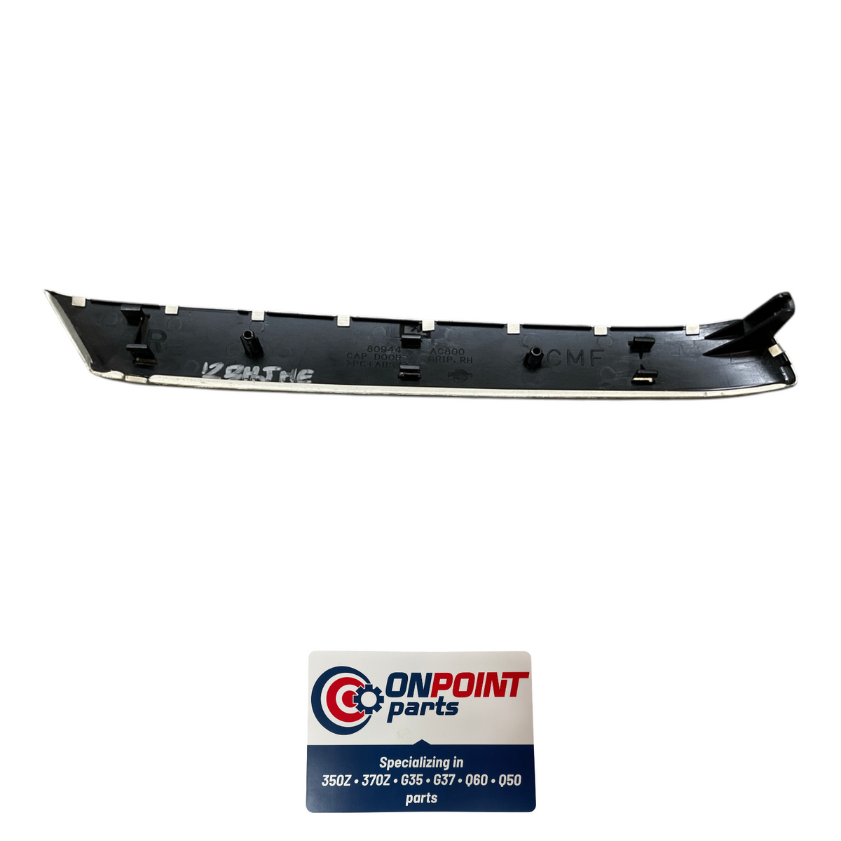 04-07 Infiniti G35 Passenger Door Panel Grab Handle Finisher 80944Ac800 Oem Hjh
