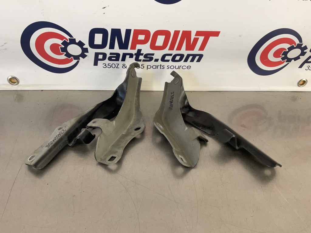 03-09 Nissan 350Z Hood Hinges Left LH Right RH 65401CD700 65400CD700 OEM 23BJMDE