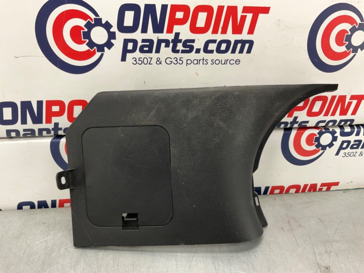 03-09 Nissan 350Z Driver Left Front Lower Kick Fuse Panel 66901CD000 OEM 22BLCFA