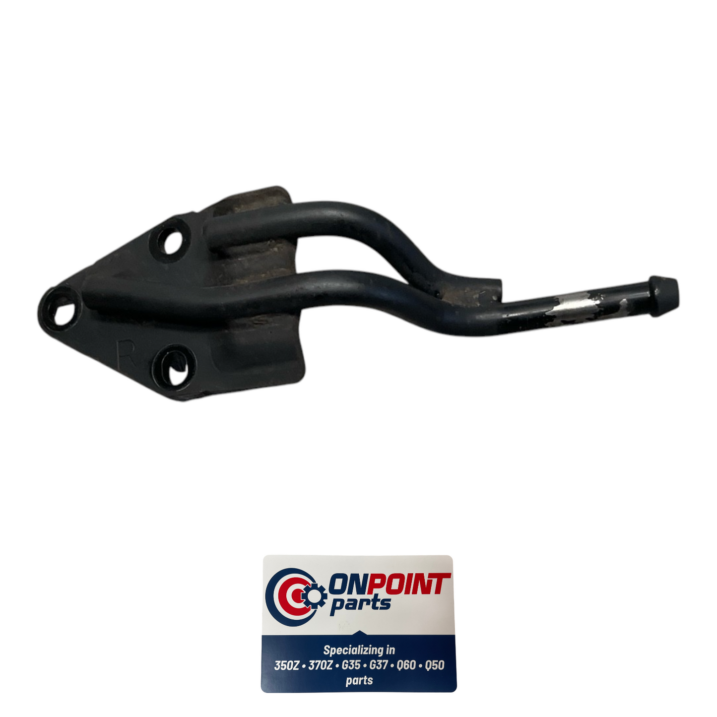 03-08 Nissan 350Z Passenger Rear Exhaust Muffler Hanger Bracket 20741Cd000  Edh