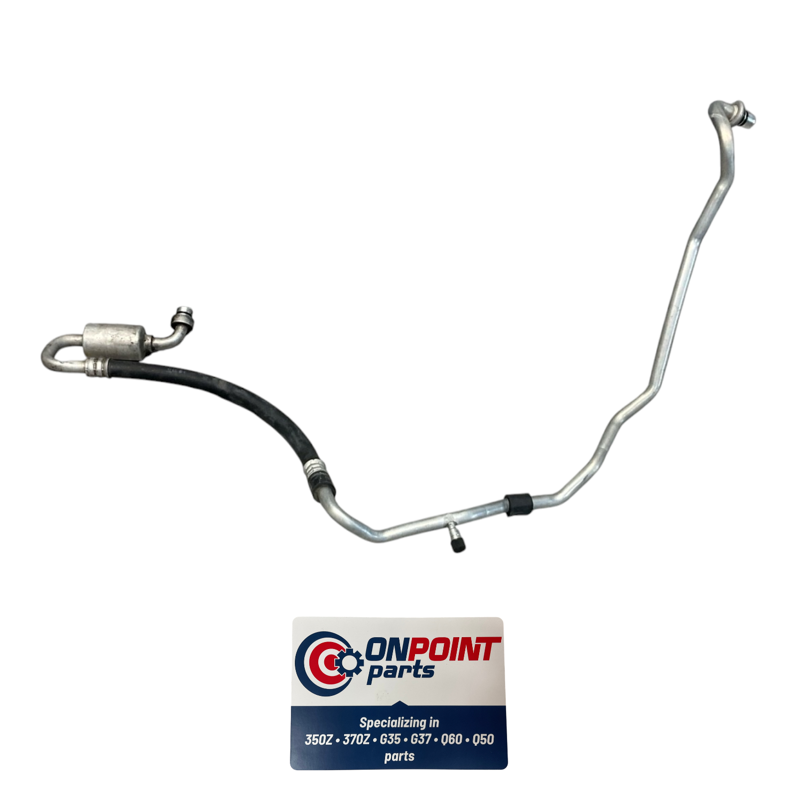 03-07 Nissan 350Z Front Ac Low Pressure Hose Line 92480Cd000 Oem Edh
