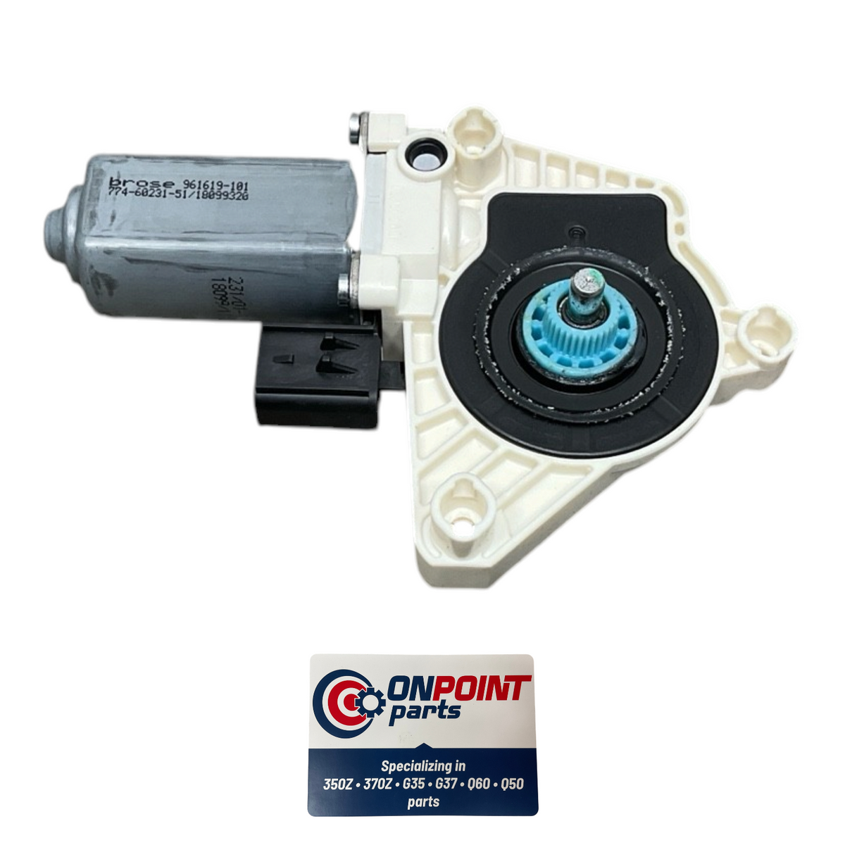 09-20 Nissan 370Z Driver Front Window Regulator Motor 80731Jl00A Oem H2H