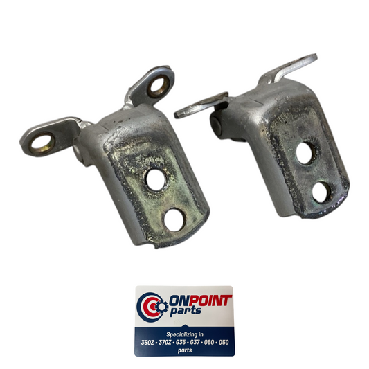 03-07 Nissan 350Z Driver Front Door Hinges 80401Ce400 Oem Edh