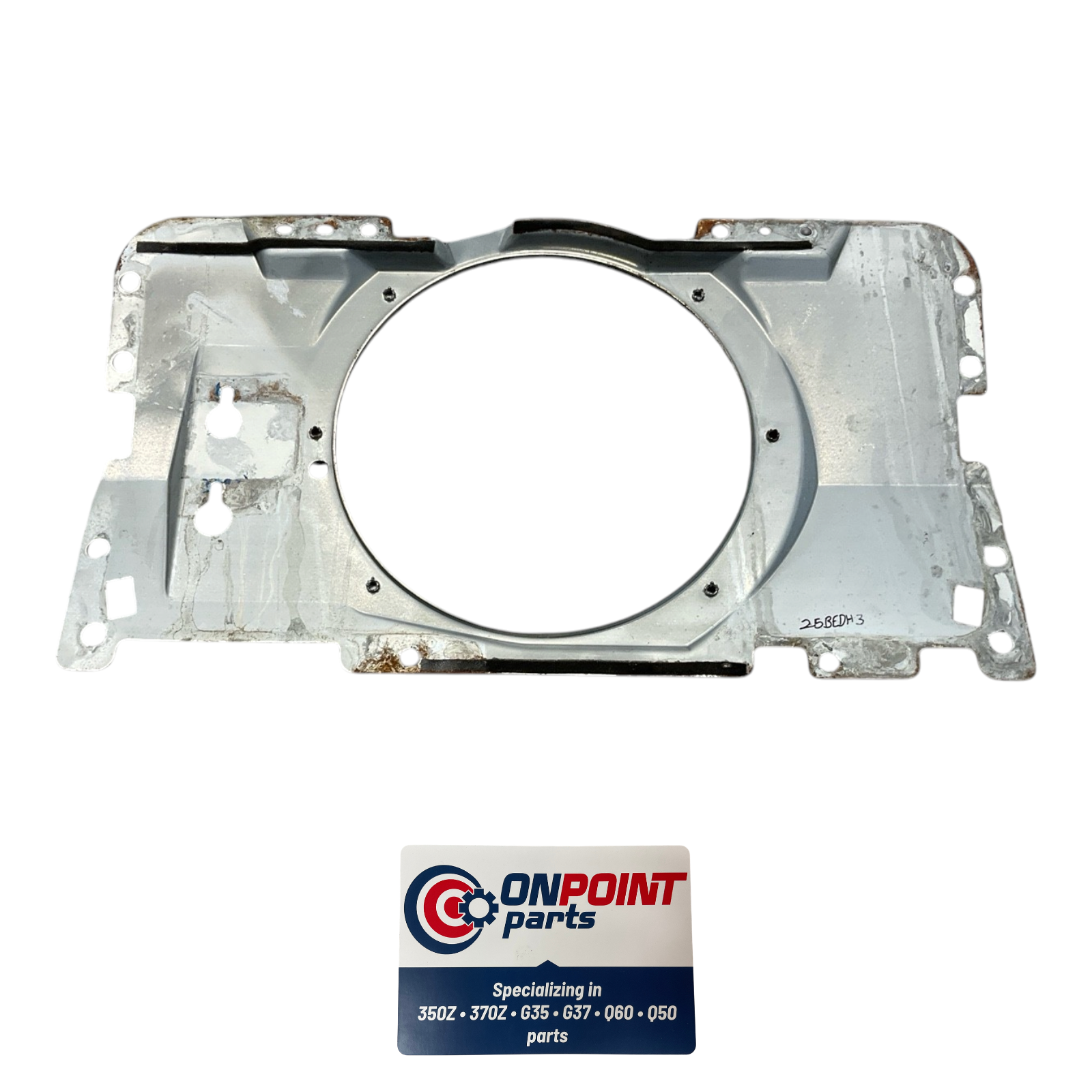 03-08 Nissan 350Z Driver Rear Speaker Mount Panel 28163Cd000  Edh