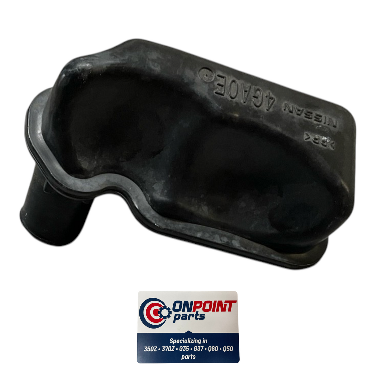 14-19 Infiniti Q50 Driver Front Air Intake Resonator Baffle 165854Ga0B Oem G0H