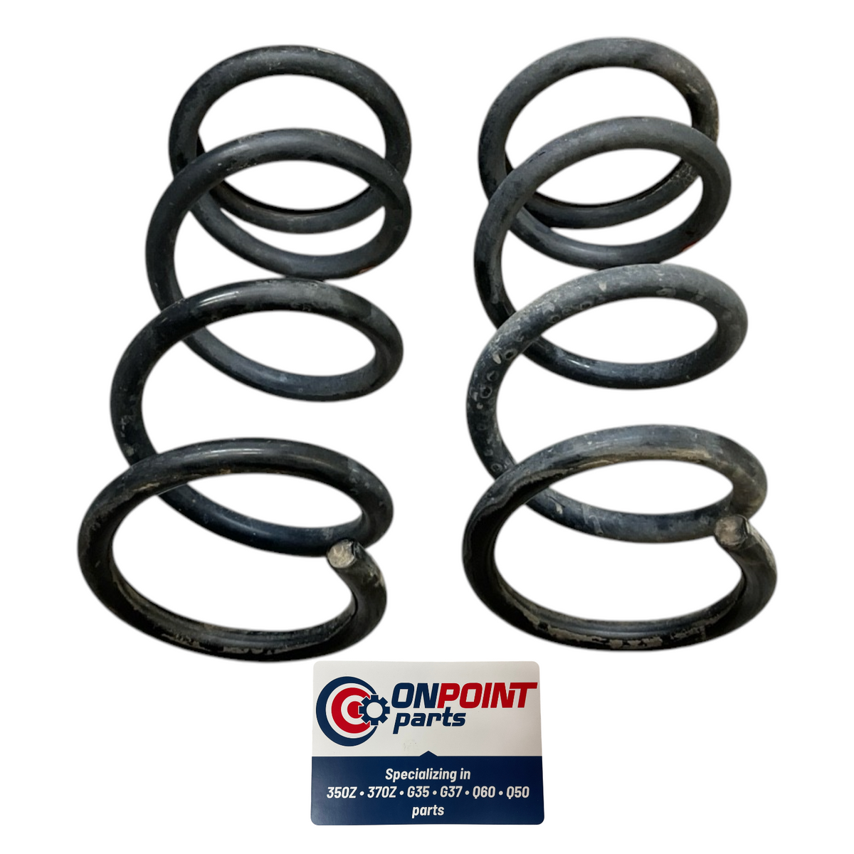 09-15 Nissan 370Z Rear Coil Spring 550201Ea0D Oem H2H