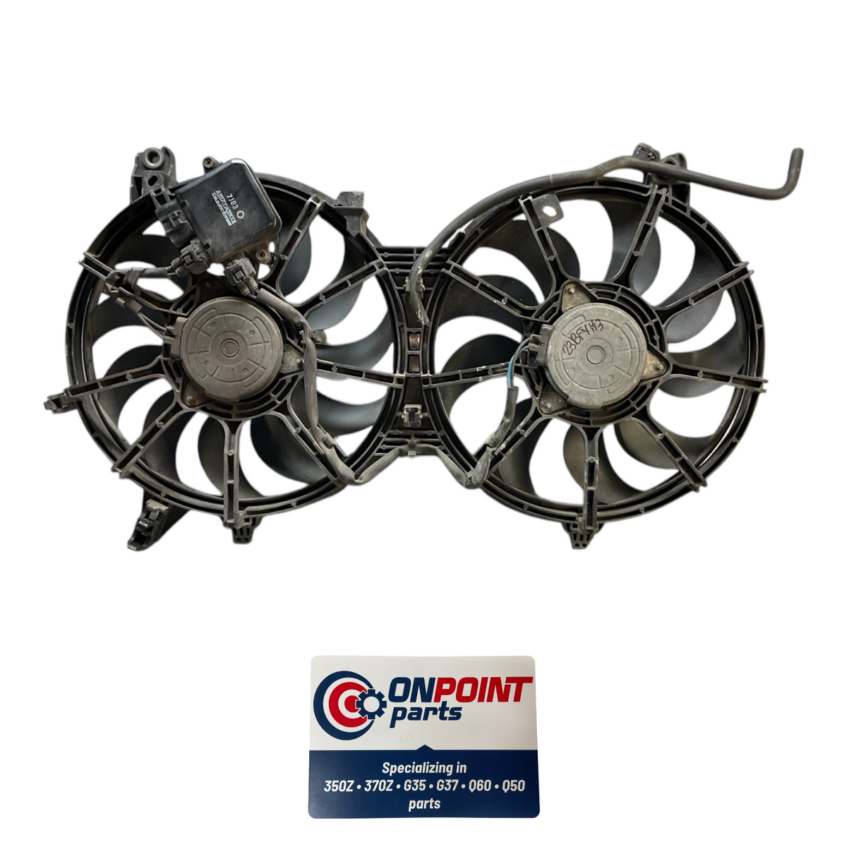 08-15 Infiniti G37  Front Radiator Fans 21481Jk600 Oem Fyh