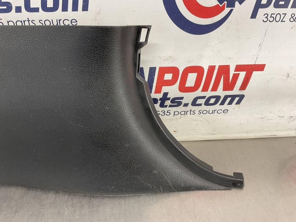 03-09 Nissan 350Z Passenger Front Lower Kick Panel Trim 66900CD000 OEM 14BEQEE
