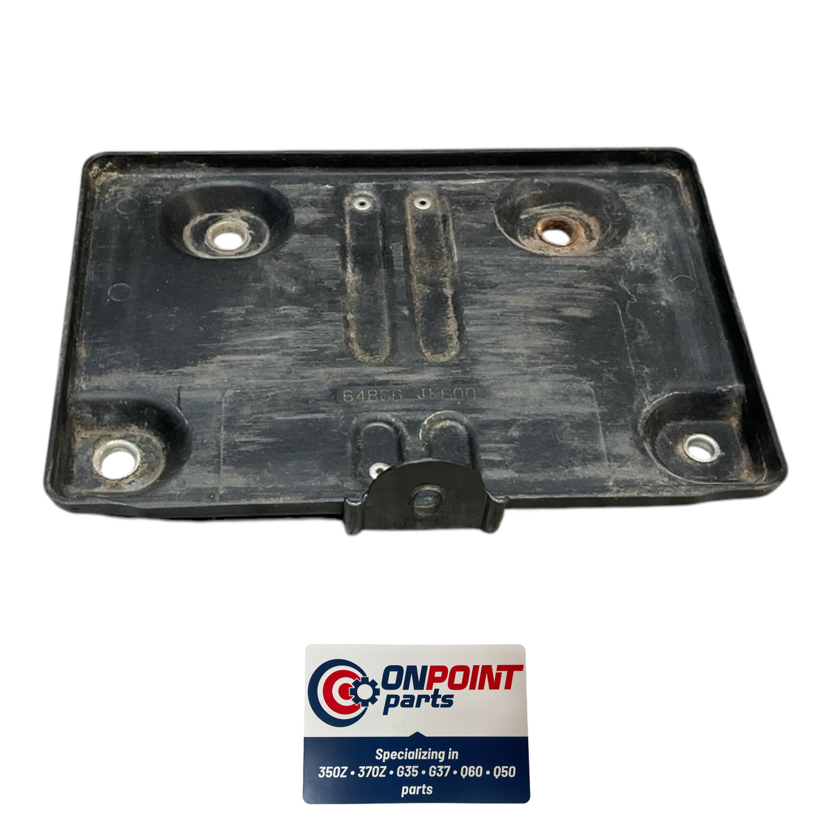 09-20 Nissan 370Z Front Battery Tray Holder 64866Jk600 Oem H2H