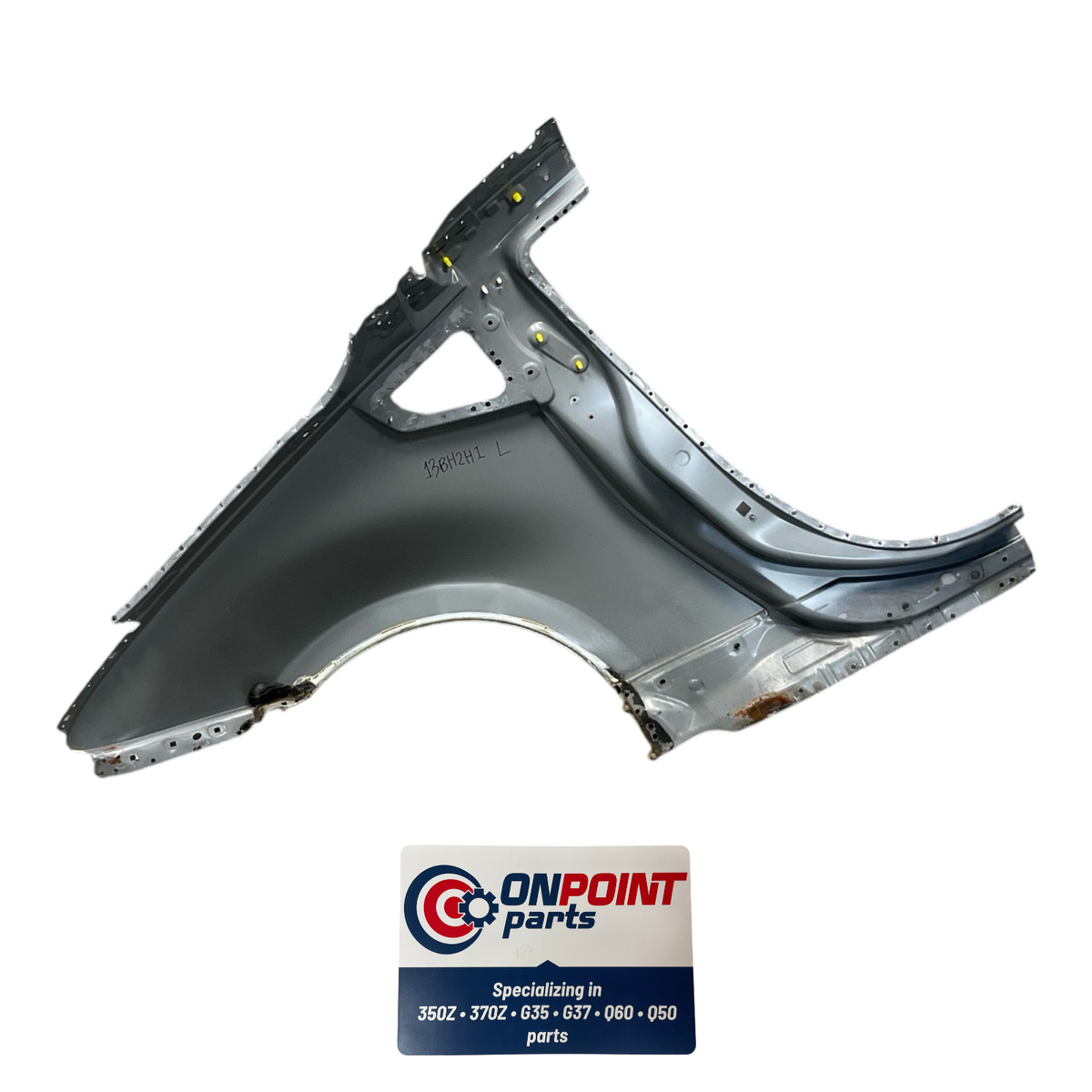 09-15 Nissan 370Z Driver Rear Quarter Fender Panel Gha011Eamb Oem H2H