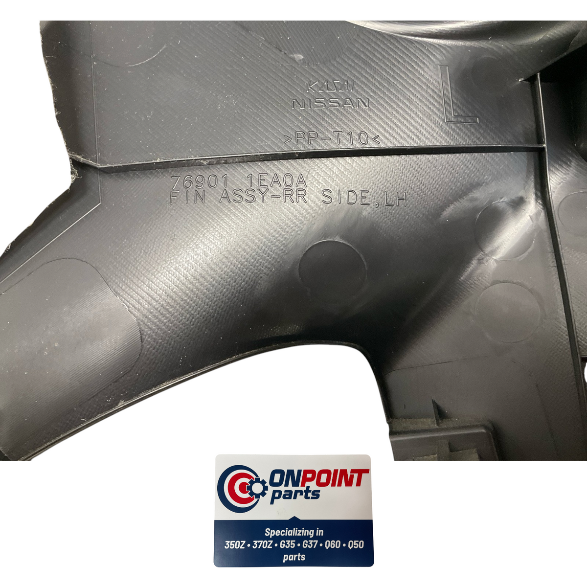 09-10 Nissan 370Z Driver Interior C Pillar Trim 769011Ea0A Oem H2H