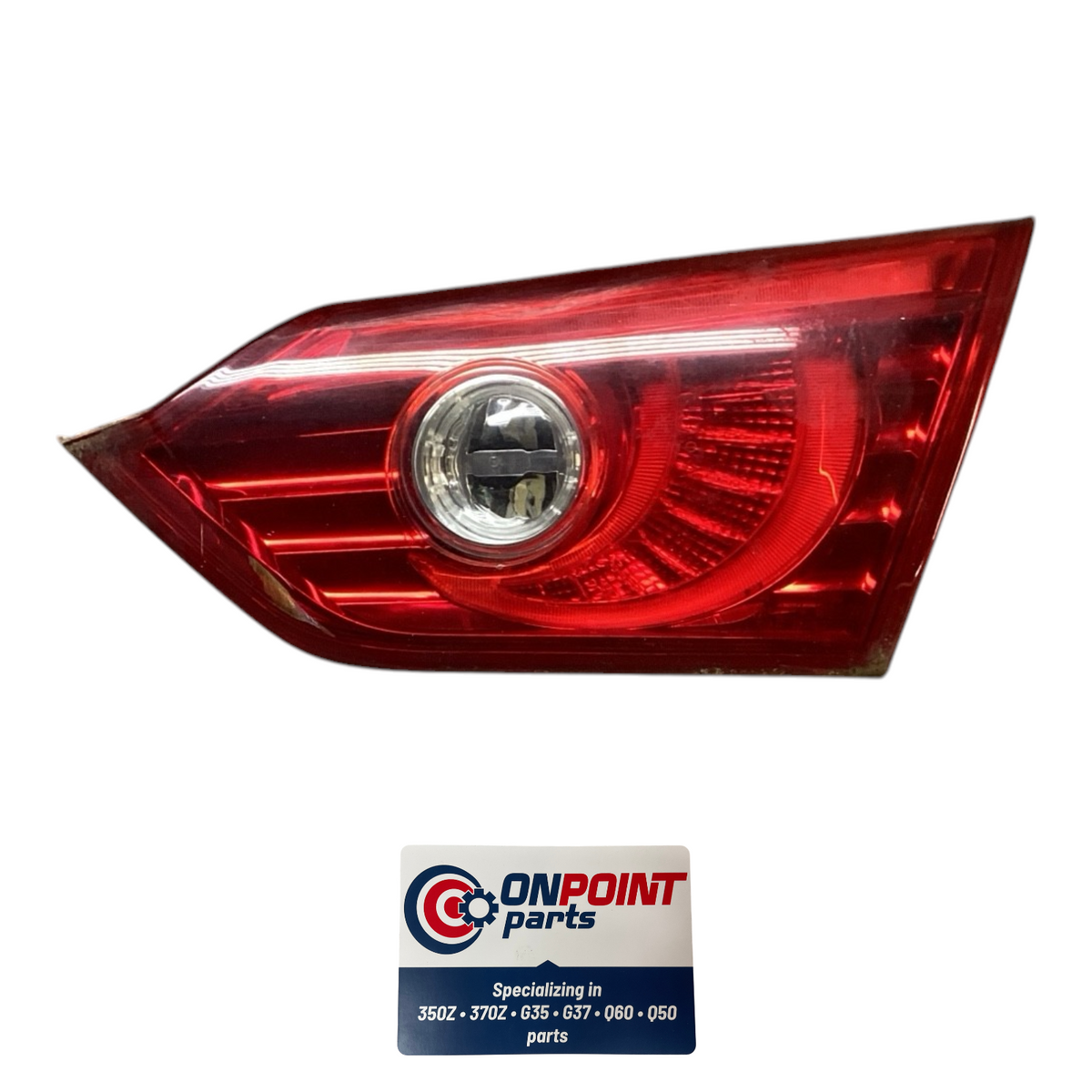 14-16 Infiniti Q50 Passenger Rear Inner Tail Light 265504Hb1B Oem G0H