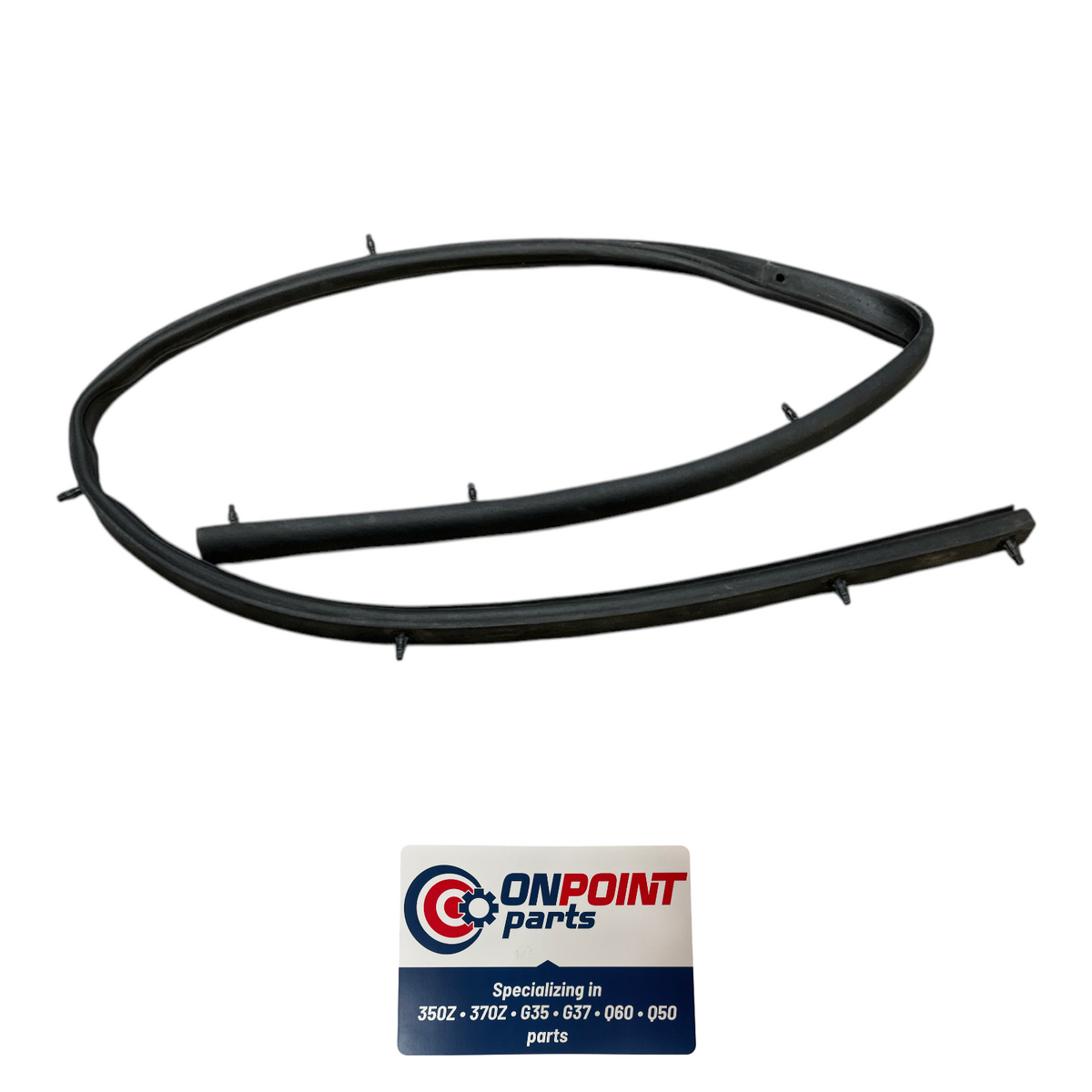 09-20 Nissan 370Z Front Windshield Cowl Weatherstrip 668301Ea0A Oem H2H