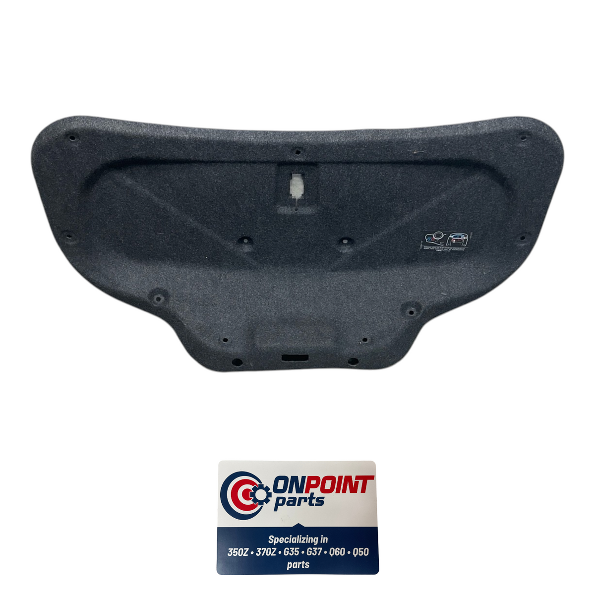 03-07 Infiniti G35 Coupe Rear Hatch Lid Trim 84966Am800 Oem Hjh