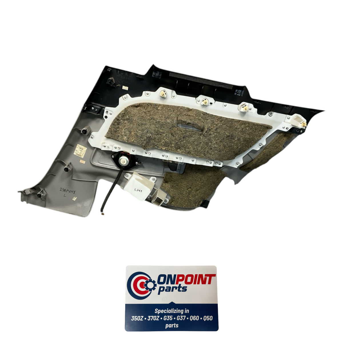08-10 Infiniti G37 Driver Rear Interior Quarter Panel Trim 76910Jl31C Oem Fyh