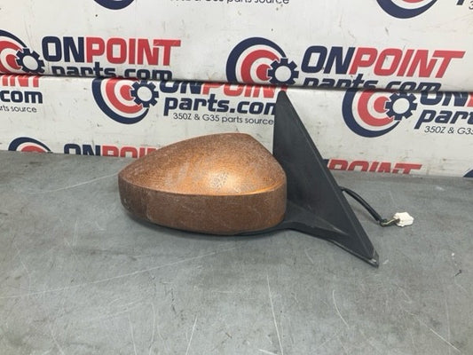 03-09 Nissan 350Z Passenger Power Side Mirror Orange K6301CD060 OEM 24Bbqge