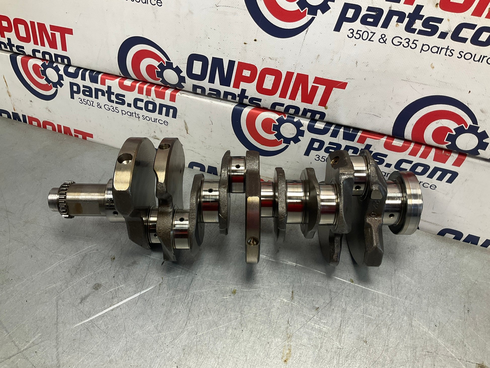 2004 Nissan 350Z VQ35DE Engine Crankshaft OEM - On Point Parts Inc