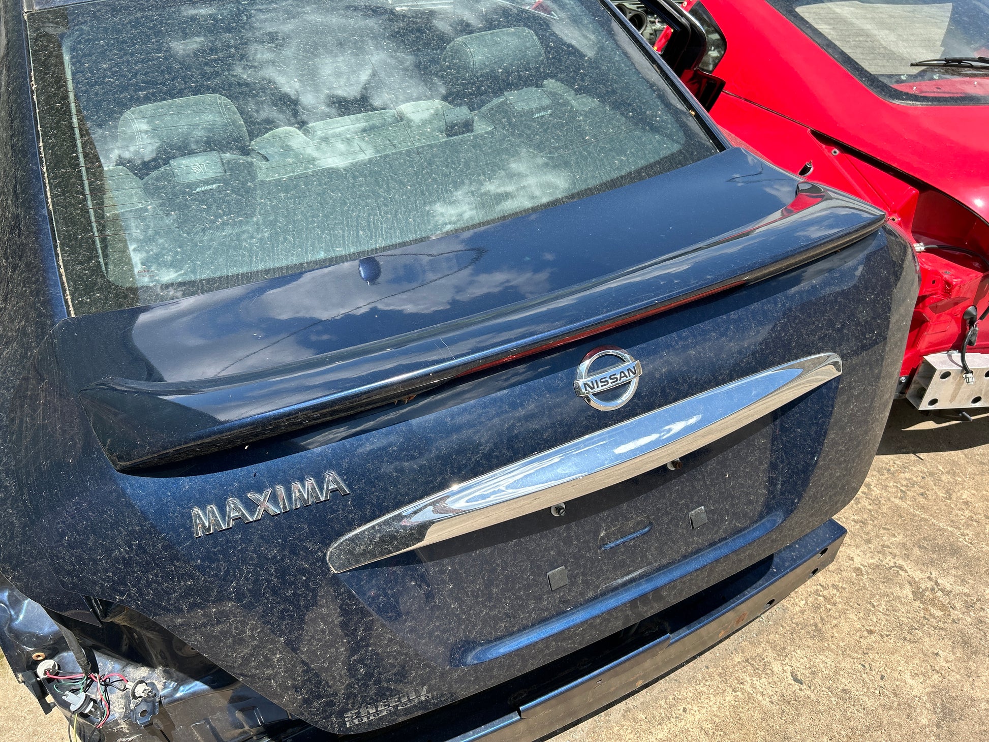 2013 Nissan A35 Maxima Rear Spoiler Wing Third Brake Light Oem 11Bagg2 - On Point Parts Inc