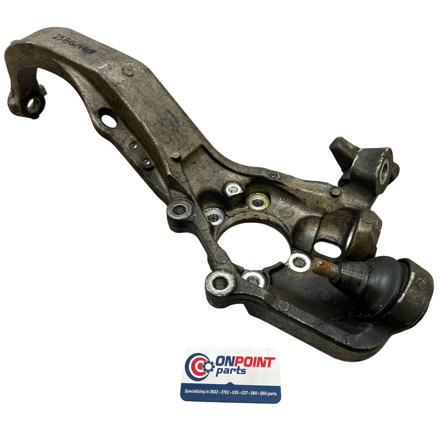 03-04 350Z G35 OEM Front Passenger Right Spindle Steering Knuckle RWD 40014AL550 - On Point Parts Inc